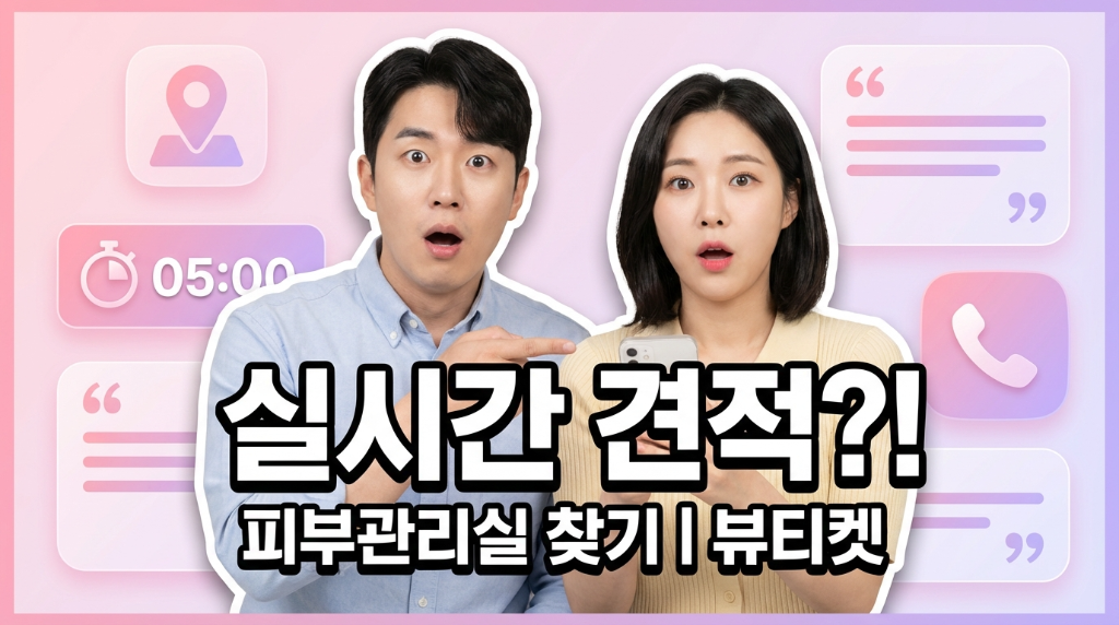 실시간 견적?! 피부관리실 찾기 | 뷰티켓 - Beautyket